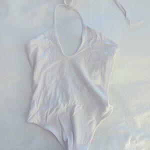 Brand new oh Polly white body suit